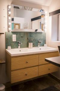 Koupelna v ubytování Gîte du Dreuillet Charme & nature en Sologne