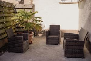 Posezení v ubytování Bicycle Lodge