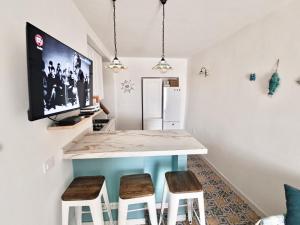 Kuchyň nebo kuchyňský kout v ubytování La Perla del Porto di Maratea House + 24 fotografií