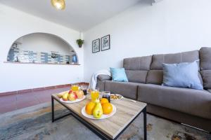 Χώρος καθιστικού στο AlmeriaSuite Casa de Luz