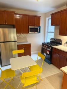 Kuchyň nebo kuchyňský kout v ubytování Ocean Side Apartment Beach