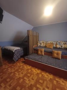 Postel nebo postele na pokoji v ubytování Minidepartamento Monoambiente 2AD - 2Ni