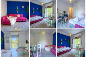 Postel nebo postele na pokoji v ubytování Comfort and Relax Free Parking 10 minutes to Linate