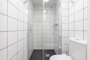 Koupelna v ubytování Residencia Universitaria Resa Campo Grande + 11 fotografií