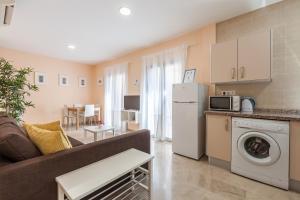 Køkken eller tekøkken på Freedom Penthouse