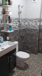 Koupelna v ubytování Amigamorista