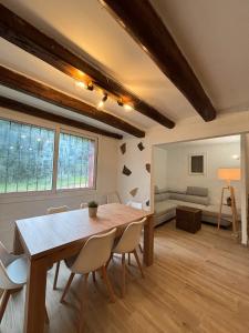 Χώρος καθιστικού στο La Caseta de l'Adela