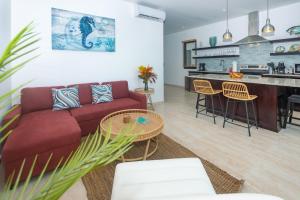 Kuchyň nebo kuchyňský kout v ubytování Seahorse Escape-apartment #2 condo