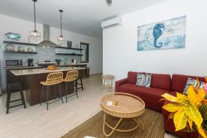 Kuchyň nebo kuchyňský kout v ubytování Seahorse Escape-apartment #1 condo