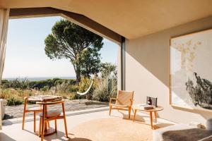 Posezení v ubytování Pa.te.os