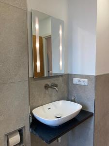 Koupelna v ubytování Apartment 2 bed rooms 4 persons in Munich Laim