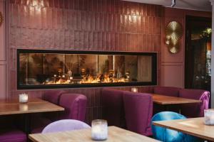 Εστιατόριο ή άλλο μέρος για φαγητό στο Home Hotel Drott