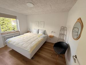 Ένα ή περισσότερα κρεβάτια σε δωμάτιο στο Cozy, totally renovated apartment, sleeps 6