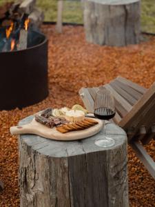 Gril dostupný pro hosty v chaty