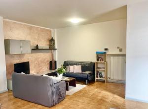 Χώρος καθιστικού στο Appartamento Da Romina con parcheggio gratuito