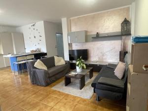 Χώρος καθιστικού στο Appartamento Da Romina con parcheggio gratuito