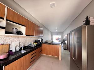 Kuchyň nebo kuchyňský kout v ubytování Casa J&L