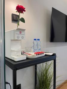 TV a/nebo společenská místnost v ubytování Mickitos Boutique Apartments