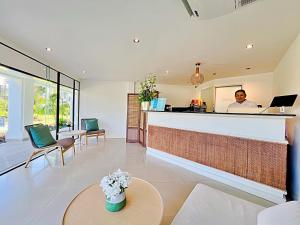 Μια τηλεόραση ή/και κέντρο ψυχαγωγίας στο Allamanda Laguna Phuket by RESAVA