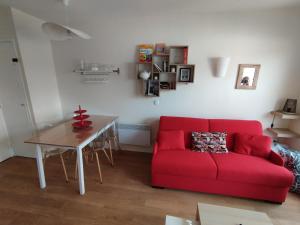 Et opholdsområde på Appartement vue riviere