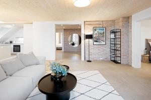 Kuchyň nebo kuchyňský kout v ubytování BLIV Grosszügiges Altbaujuwel im Zentrum