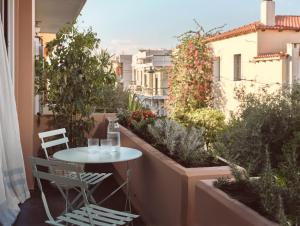 Μπαλκόνι ή βεράντα στο Melpomeni House