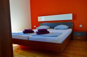 Postel nebo postele na pokoji v ubytování Villa Gloria