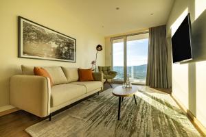 TV a/nebo společenská místnost v ubytování Água Hotels Terra Fria