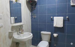 Koupelna v ubytování Muse& pyramids view inn