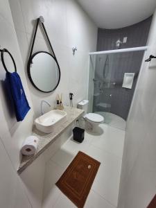 Koupelna v ubytování Pousada Vista do Pôr do Sol