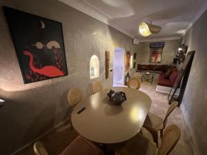 Χώρος καθιστικού στο Top Riad 6 persons 5 minutes main square