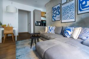 Χώρος καθιστικού στο Stylish Apartment in Prague's Historic Centre