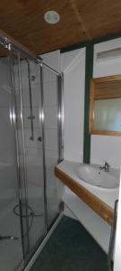 Koupelna v ubytování Pôle Bellevue