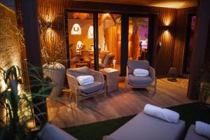 Posezení v ubytování Spa Bali