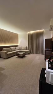 Posezení v ubytování نزل الدار للغرف الفاخره