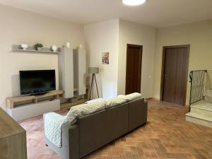 TV a/nebo společenská místnost v ubytování Casa D'Amuri