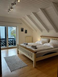 Ένα ή περισσότερα κρεβάτια σε δωμάτιο στο Apartment Paris