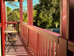 Un balcón o terraza en Charmant appartement entre le centre d'Hossegor et le lac - classé 3 étoiles