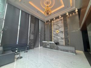 Koupelna v ubytování Hotel Amyra + 8 fotografií