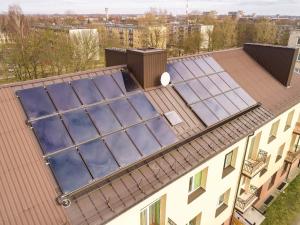 Το κτήριο όπου στεγάζεται  το διαμέρισμα