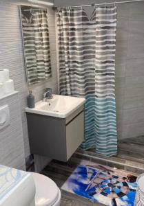 Koupelna v ubytování Apartman Darija 3