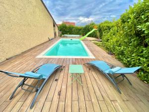 Πισίνα στο ή κοντά στο " Parenthèse Muretaine " Terrasse - 8 Pers - Wifi