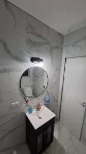 Koupelna v ubytování Depto Xiomara