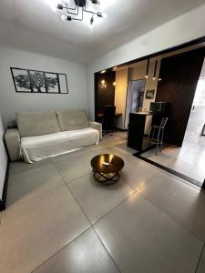 Posezení v ubytování Modern Apartment in São Caetano do Sul