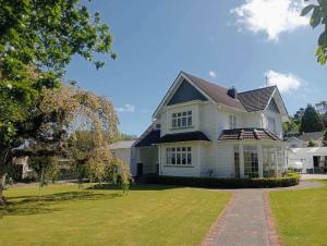 Bygningen som pensionatet ligger i