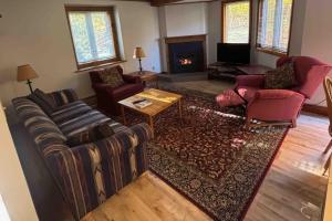 Posezení v ubytování Slopeside 4001