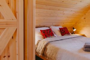 Postel nebo postele na pokoji v ubytování Na Wierchach