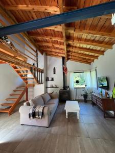 Posezení v ubytování La Arboleda, Casa vacacional familiar