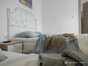 Χώρος καθιστικού στο Las Hermanas Seaside