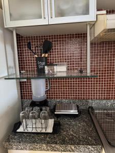 Η κουζίνα ή μικρή κουζίνα στο AQUAVILLE Porto das Dunas